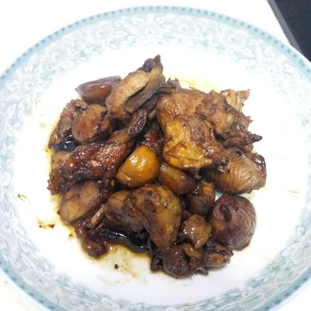 板栗烧鸡
