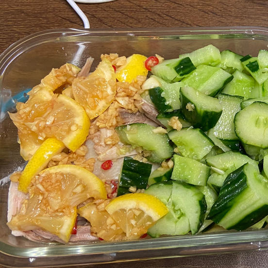 柠檬鸡腿