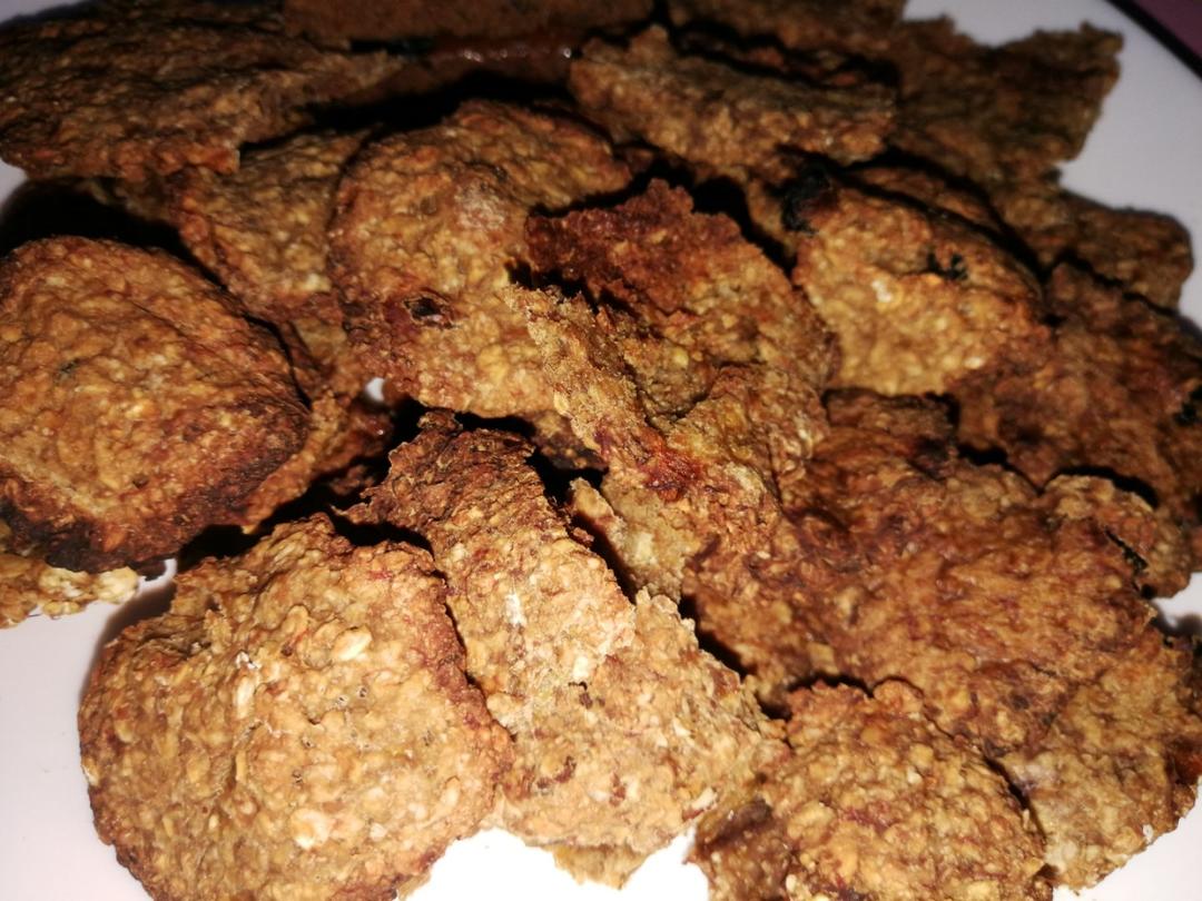 纯香蕉燕麦核果能量饼干