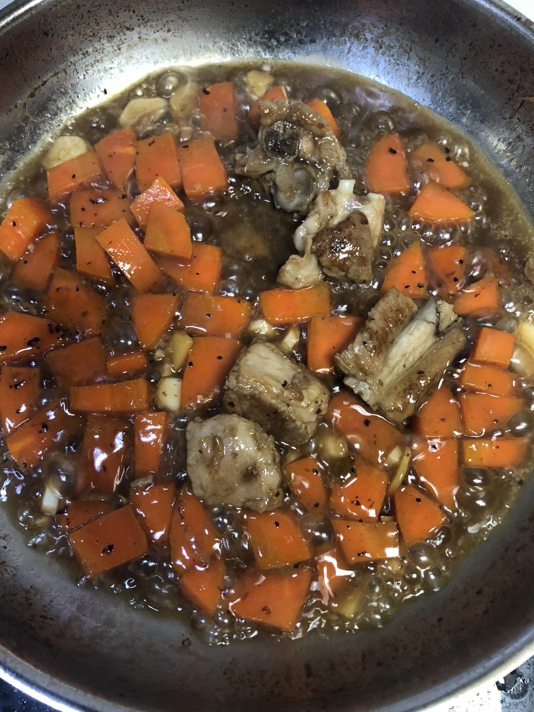 胡萝卜排骨便当🍱