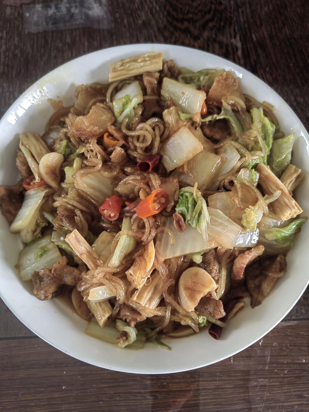 猪肉白菜炖粉条