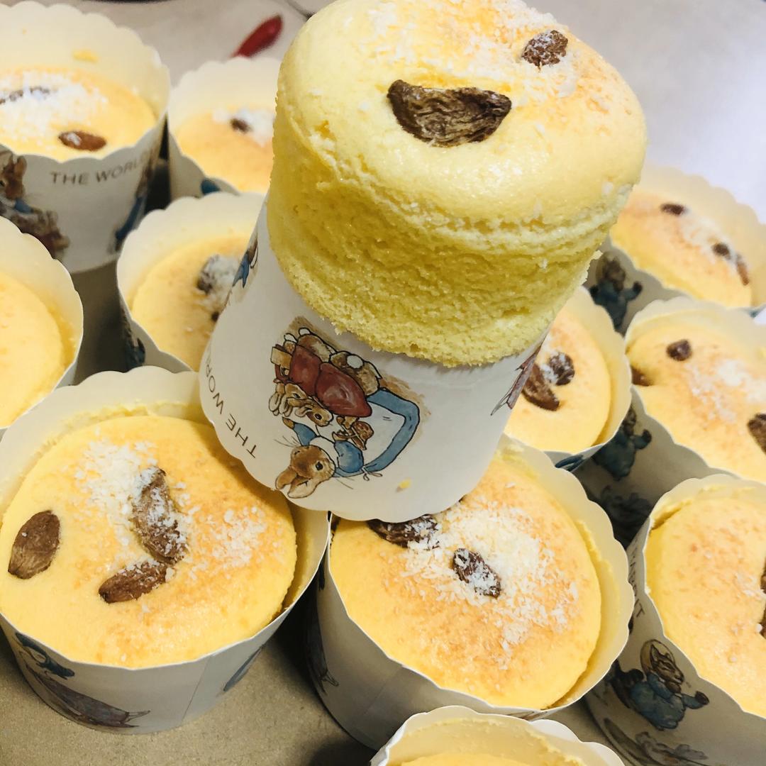 纸杯海绵戚风蛋糕