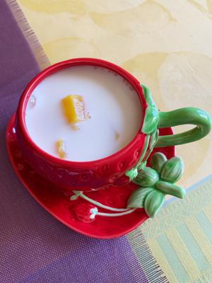 甜品：木瓜牛奶（下奶必备）的做法 步骤8