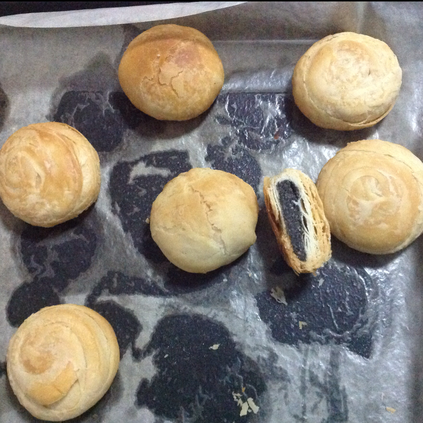 轻身素油版玫瑰酥饼（低糖低热量）