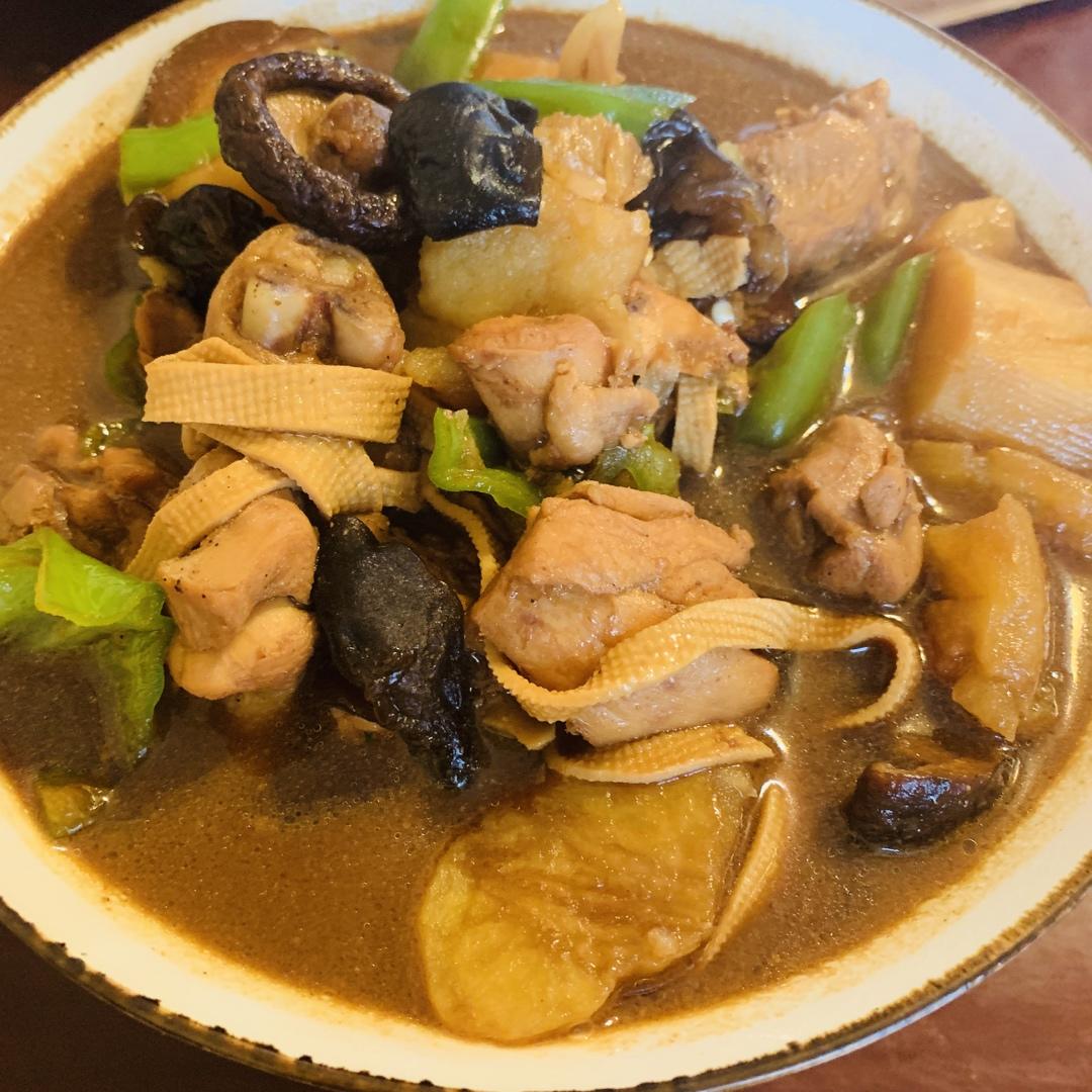 外卖第一名，简单在家做|黄焖鸡米饭