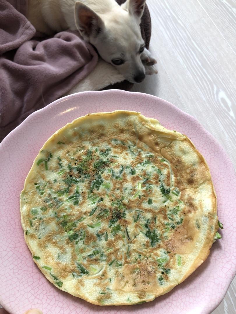 香菜煎饼