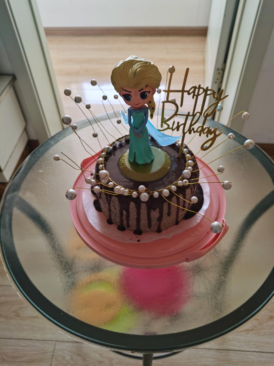 私房烘焙｜奥利奥淋面生日蛋糕