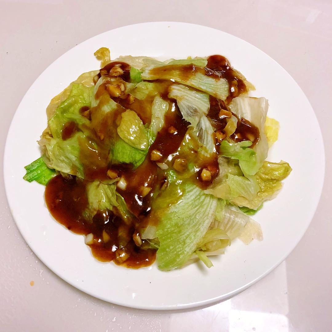 家常菜 蚝油生菜