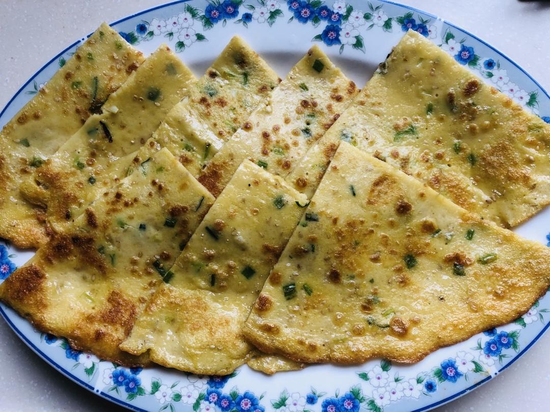 早餐鸡蛋饼（低筋面粉版）