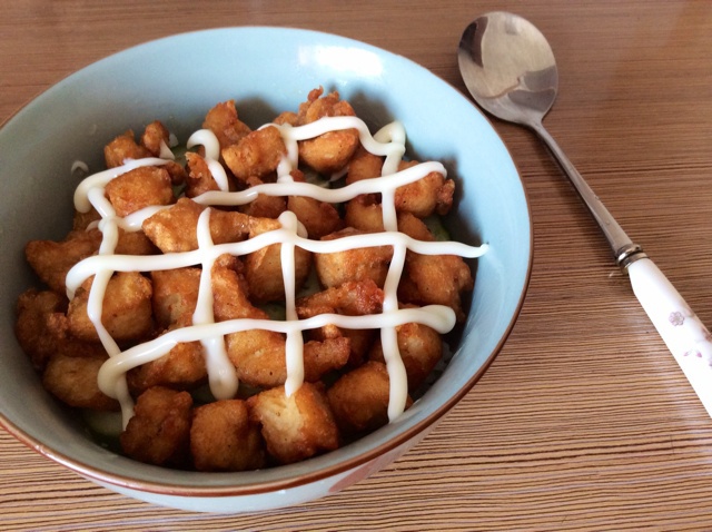 懒人必做——日式炸鸡盖饭