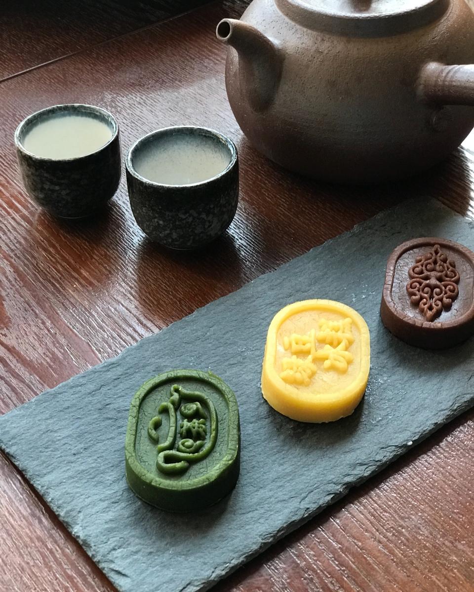 省时简易绿豆糕-免泡豆免过筛