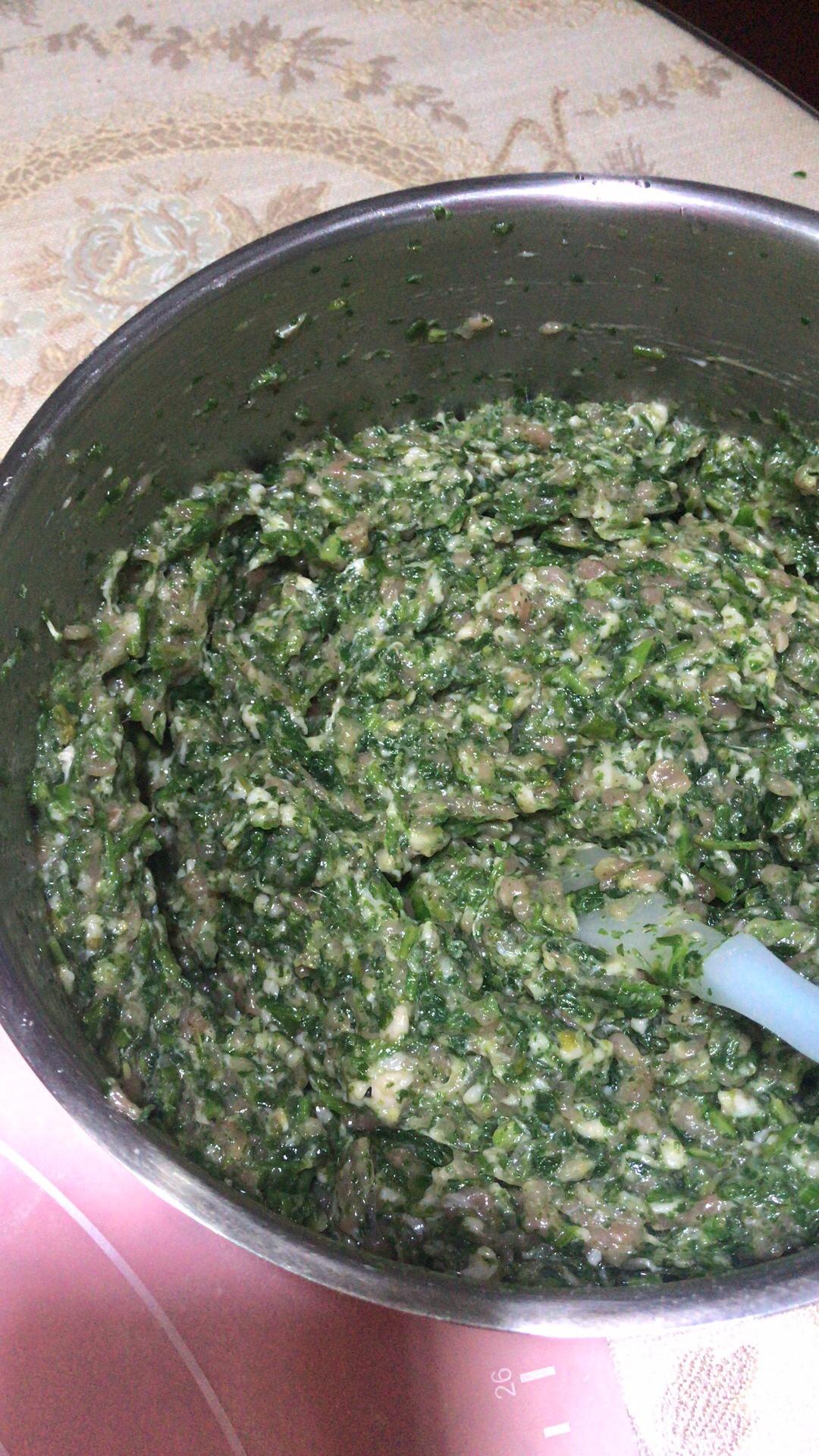荠菜水饺