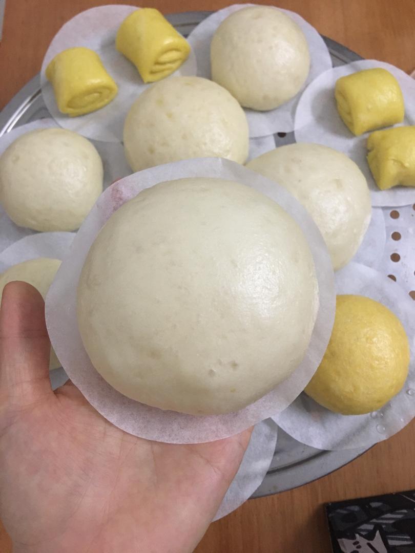 彩虹蔬菜汁馒头