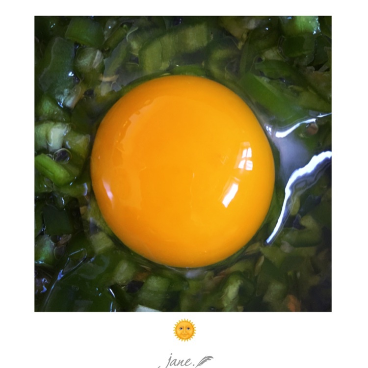 董太的私房菜--鸡蛋辣椒碎饼