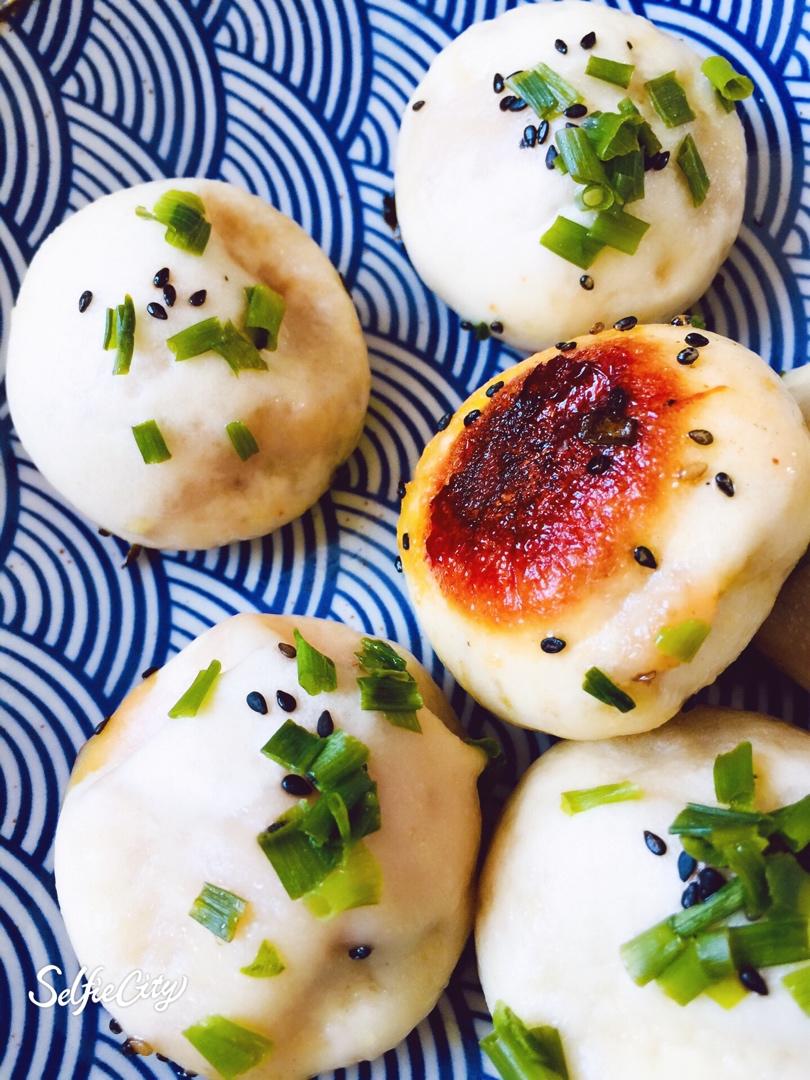 小时候的生煎包