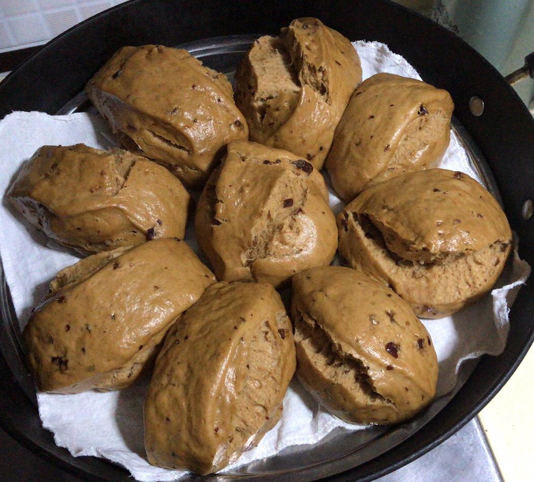 红糖红枣开花馒头（一次性发酵）