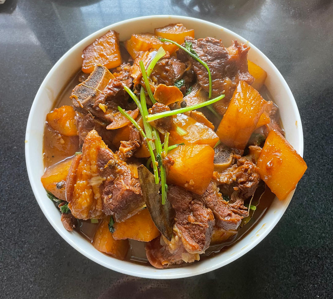 红烧羊肉萝卜