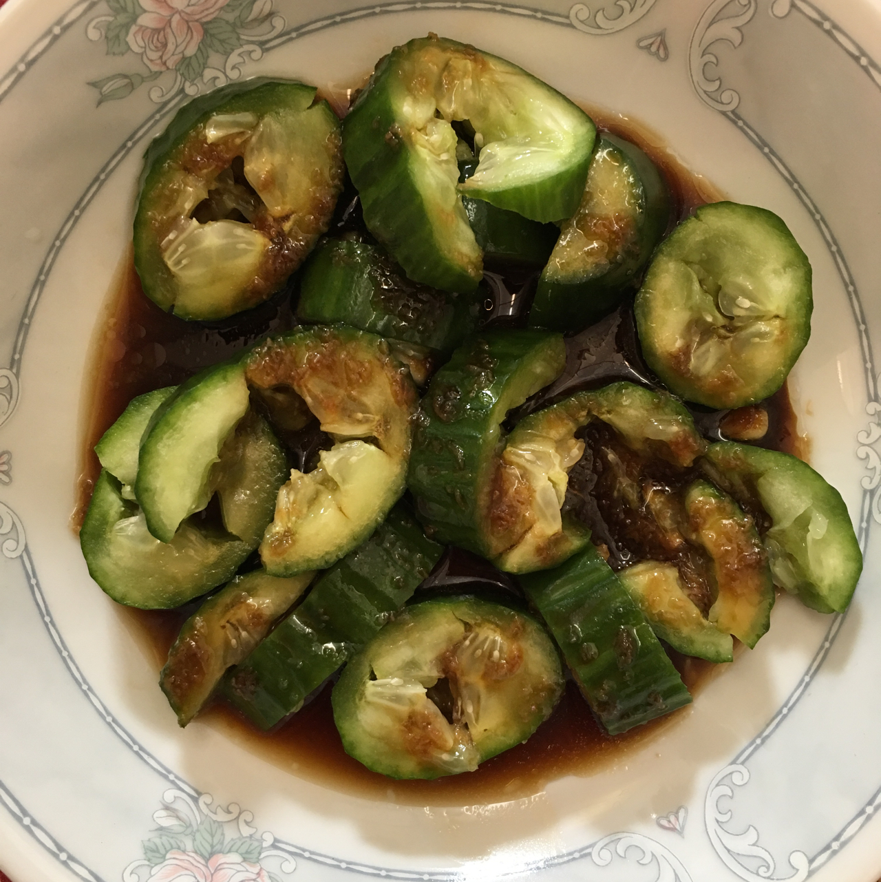 国民凉菜——拍黄瓜