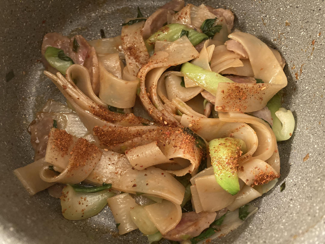 炒烤冷面片