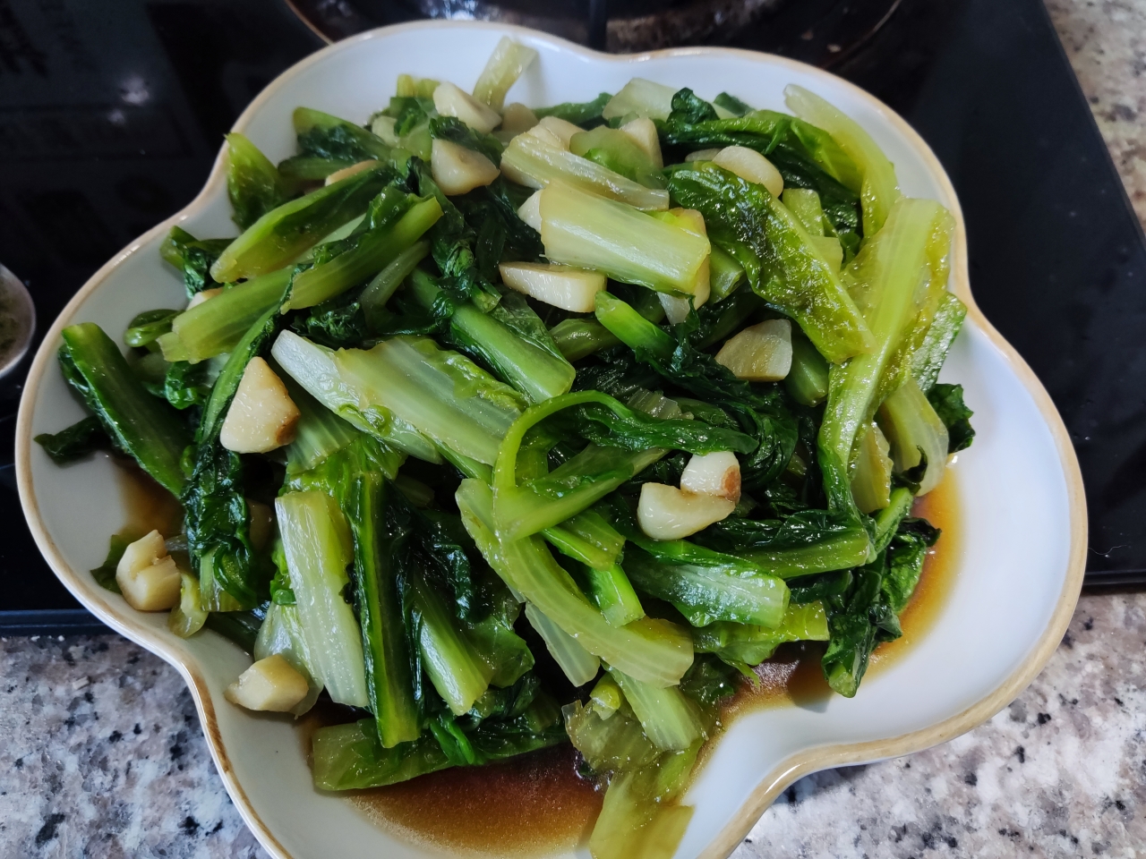 蒜蓉油麦菜（蚝油）