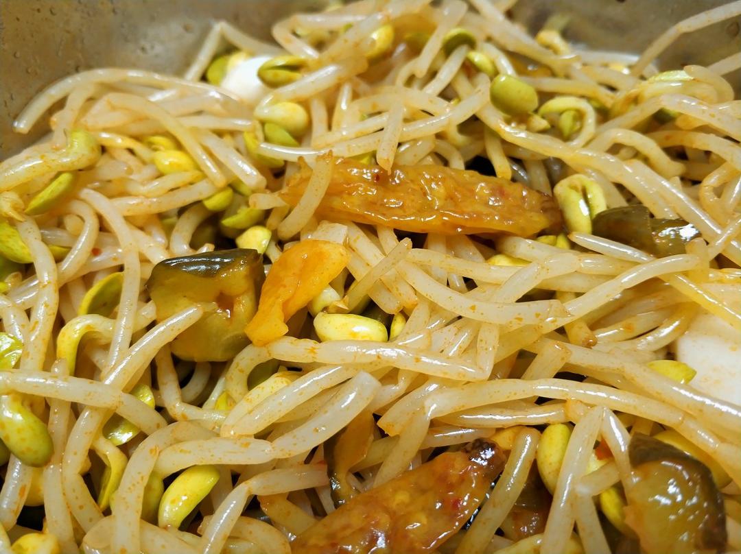 韩式盘餐之黄豆芽
