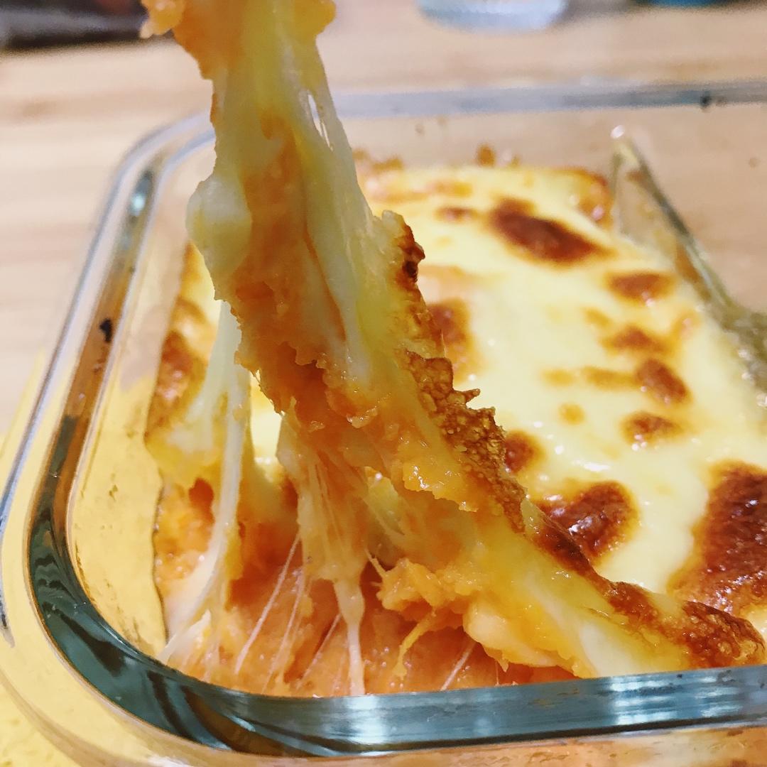 芝士焗红薯(烤箱版)