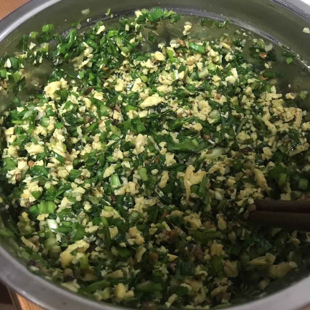 经典的韭菜鸡蛋馅儿饺子 怎么吃都不会腻