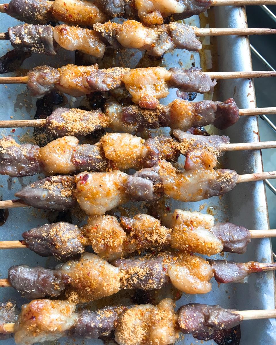 烤羊肉串
（烤箱版）