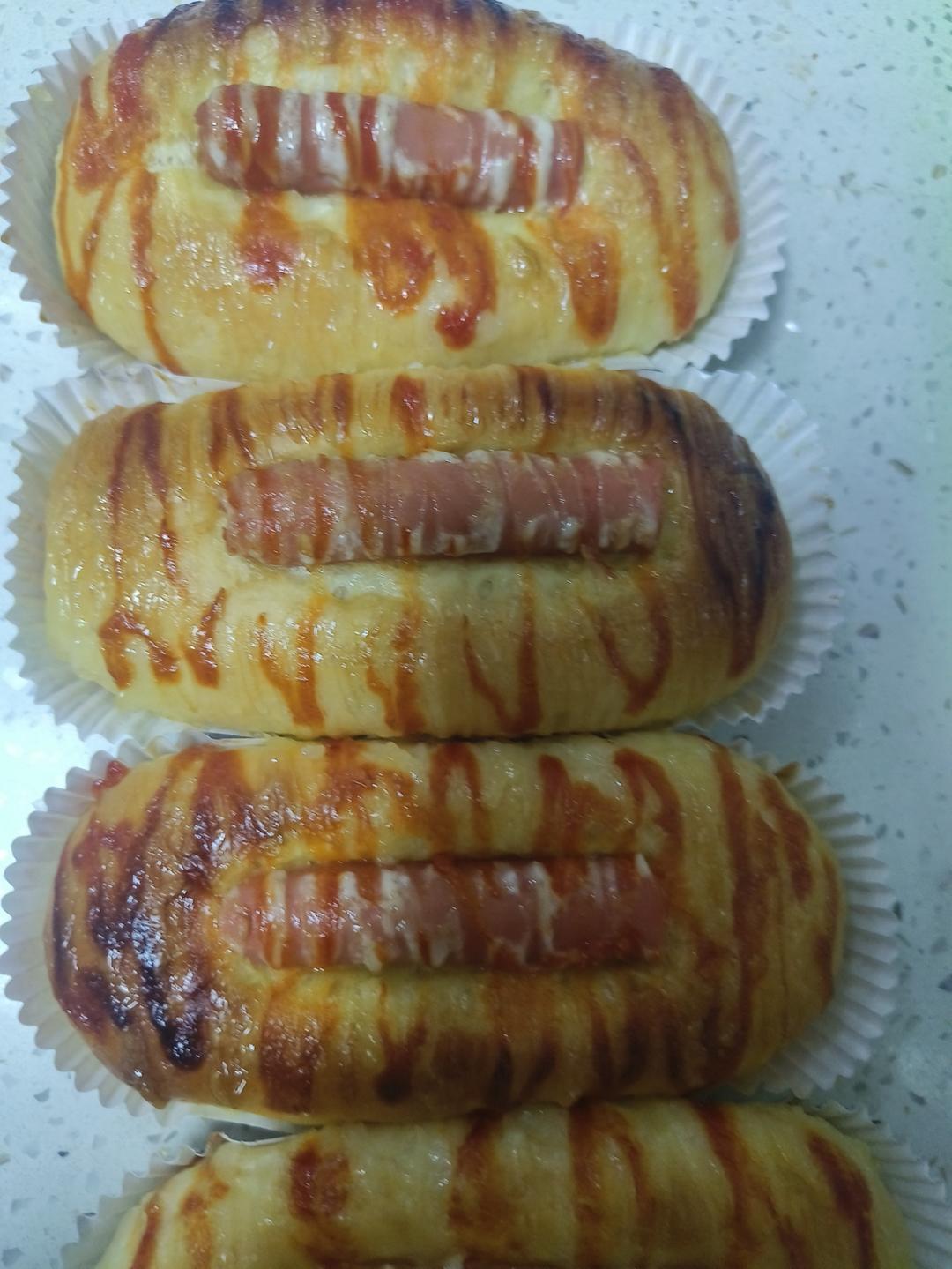 热狗面包