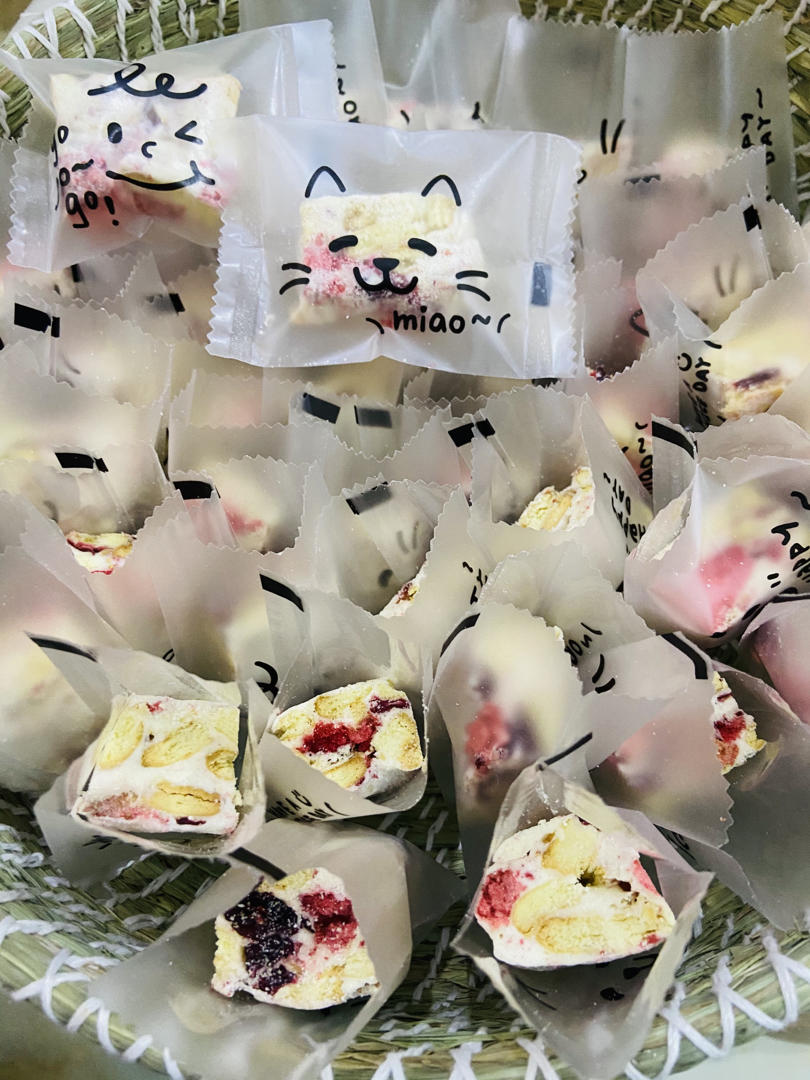 雪花酥  不甜版