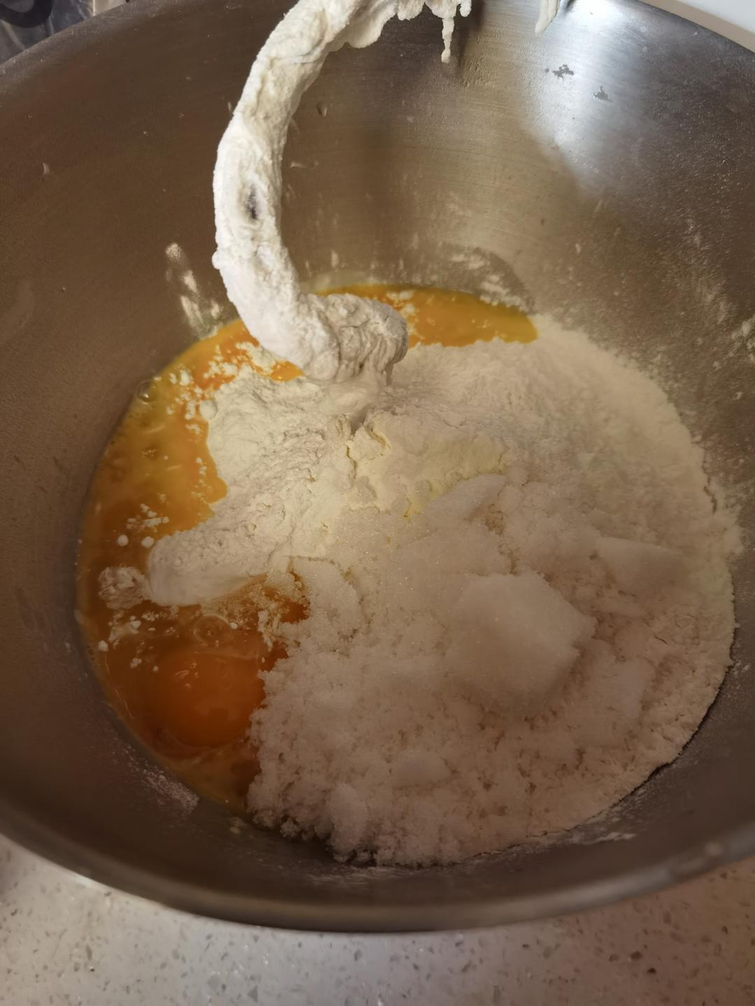 纯奶手撕吐司的做法 步骤1