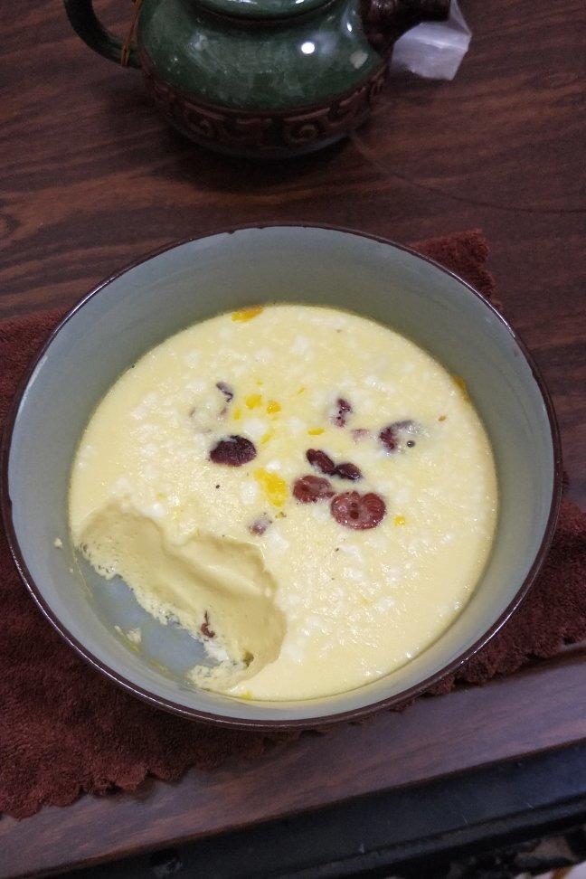 欤沐做的牛奶蒸蛋