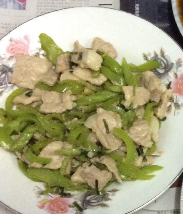 青椒肉丝