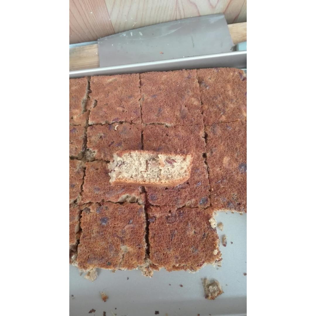 红枣葡萄干蛋糕