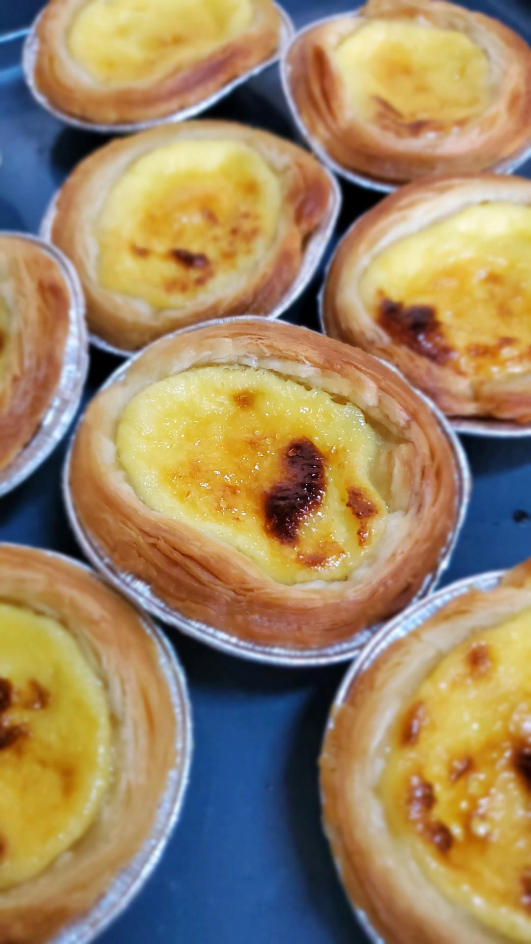 超嫩滑的葡式蛋挞(全蛋版)新手友好『秒杀KFC』
