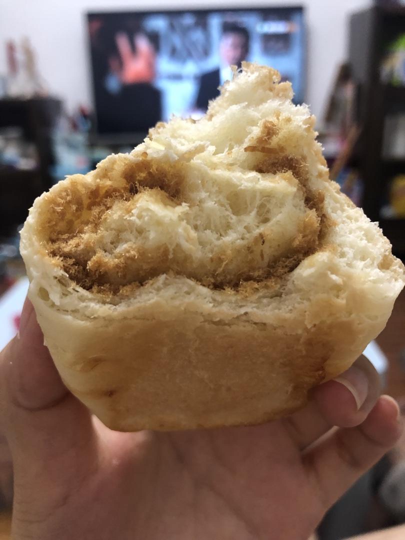 肉松沙拉酱面包（65度汤种）