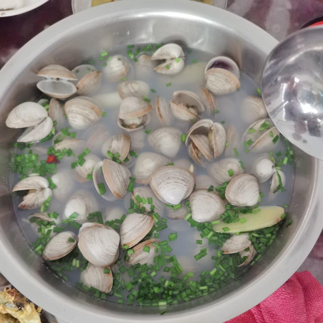 清煮白蚬子