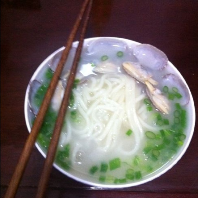 芸豆蚬子面