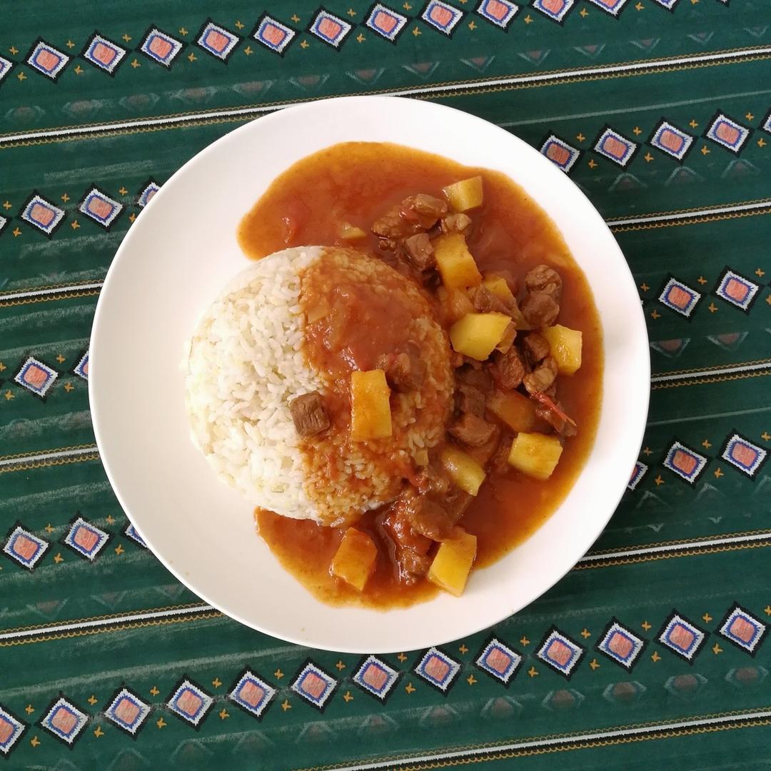 土豆炖牛肉