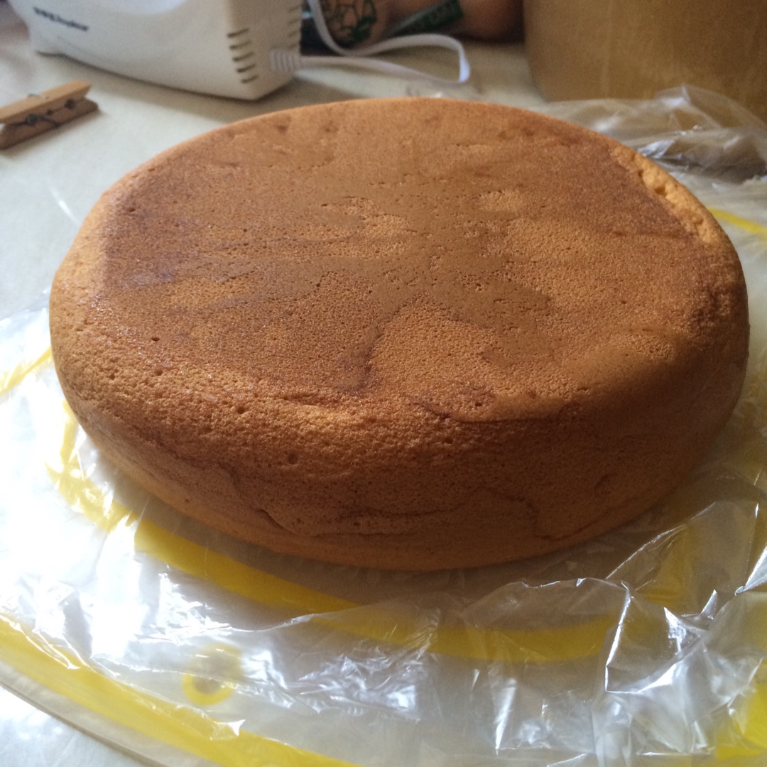 戚风蛋糕八寸（君之博客版）