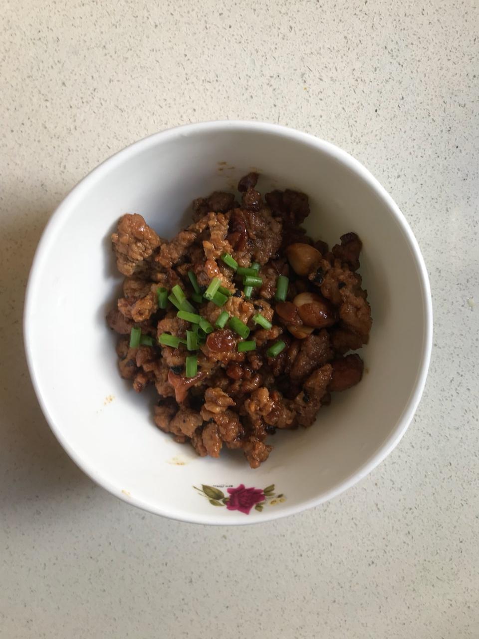 豆瓣酱肉末