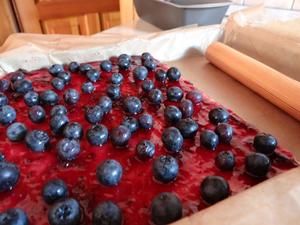 爆浆蓝莓派的做法 步骤3