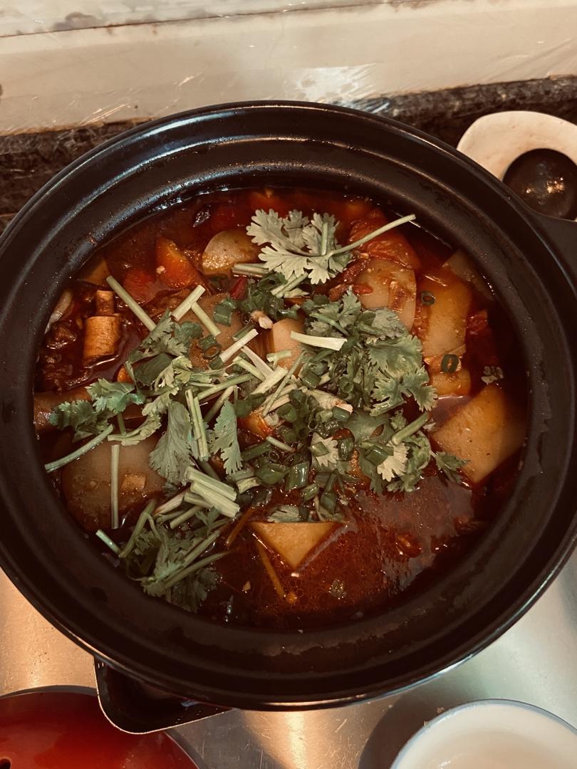 番茄土豆炖牛腩