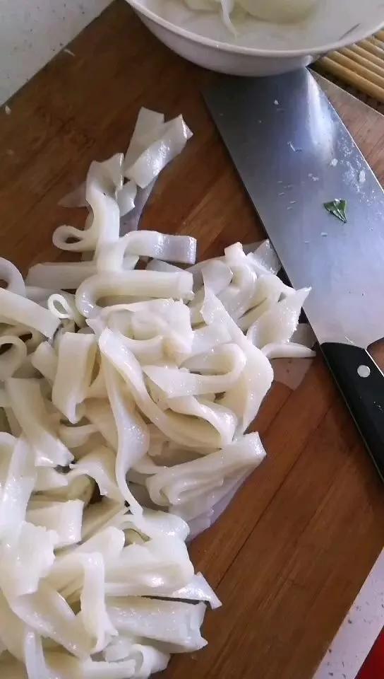 自制面筋2⃣️洗面版。                凉皮详细做法