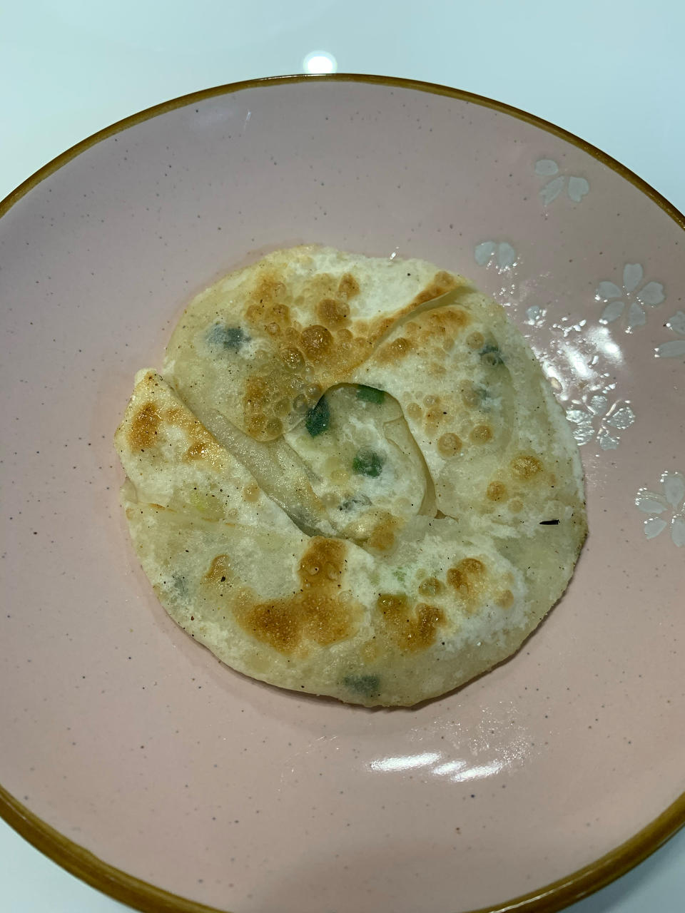 饺子皮葱油饼