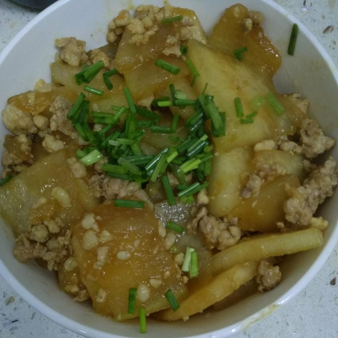 肉末炒冬瓜(超下饭)