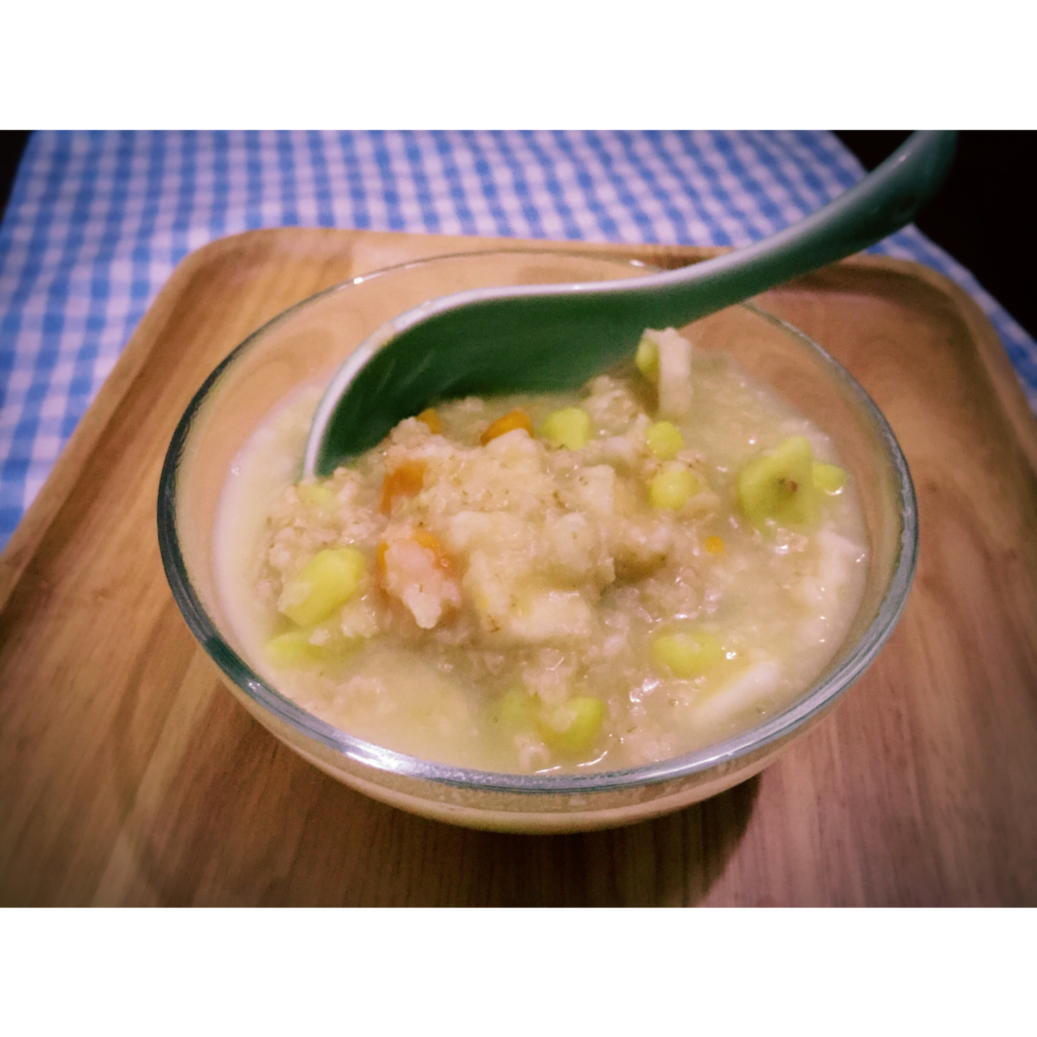 紫薯燕麦粥
