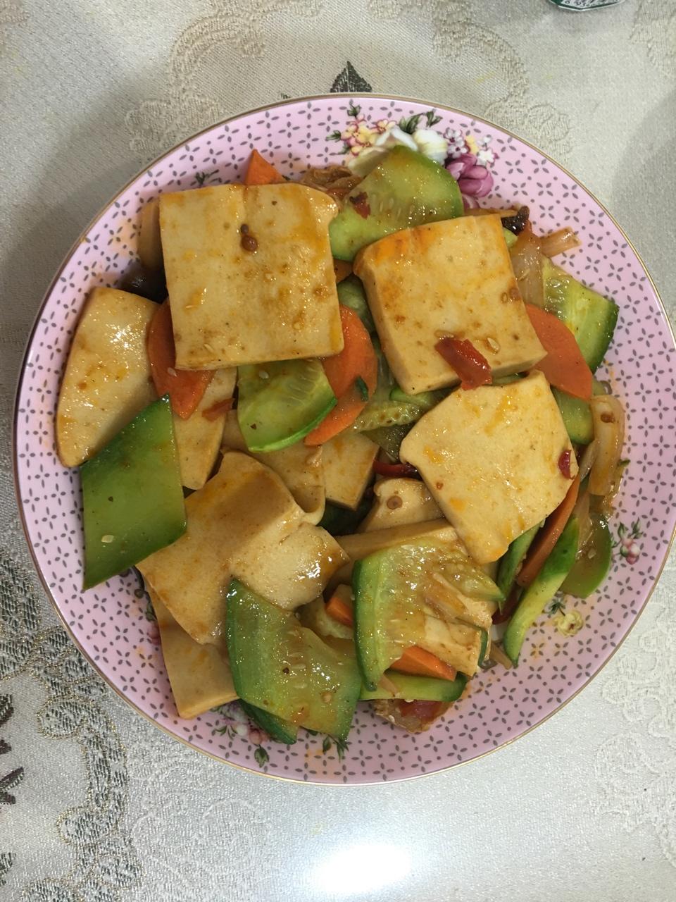 干锅千页豆腐