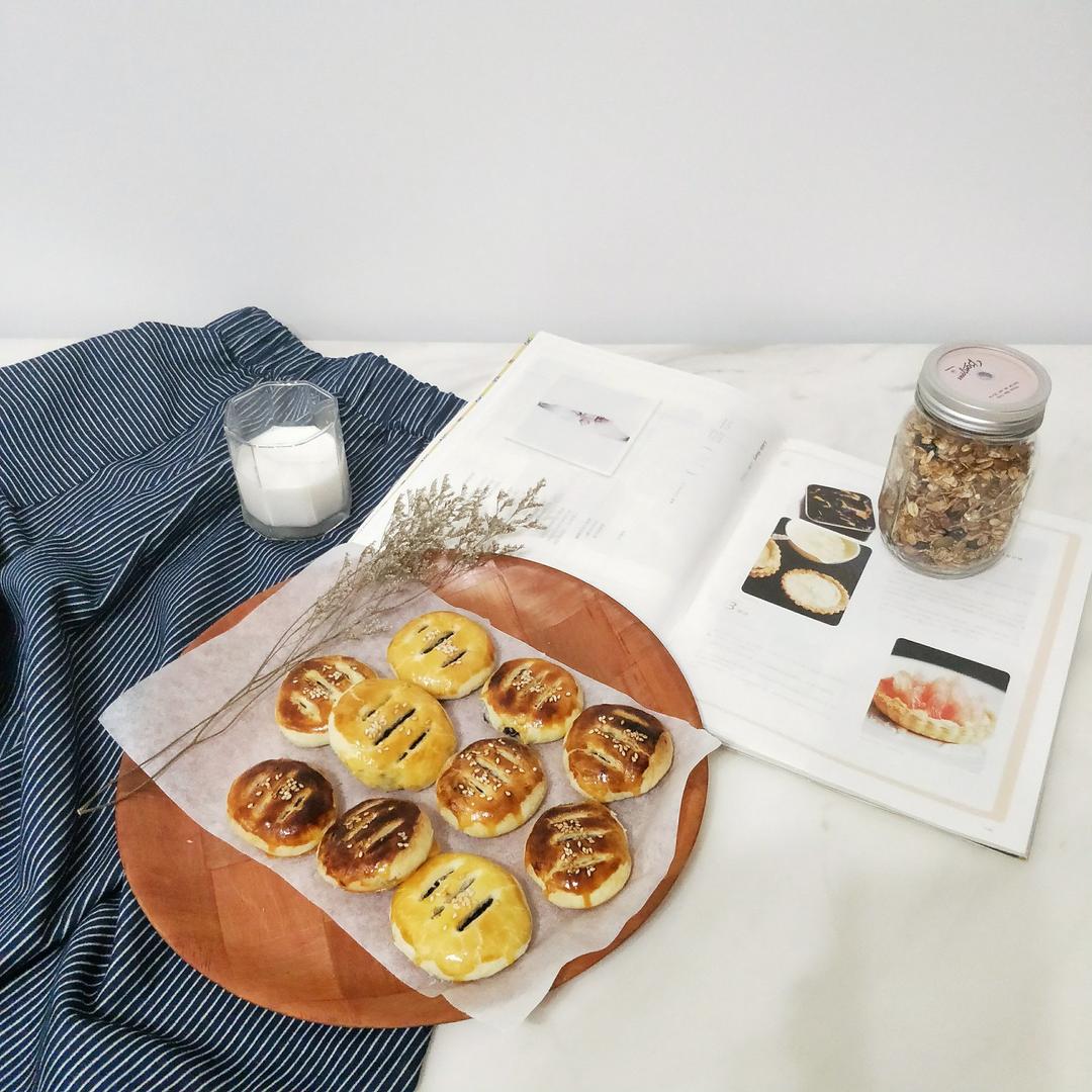 紫米馅老婆饼超快手（不用出膜不用醒面）