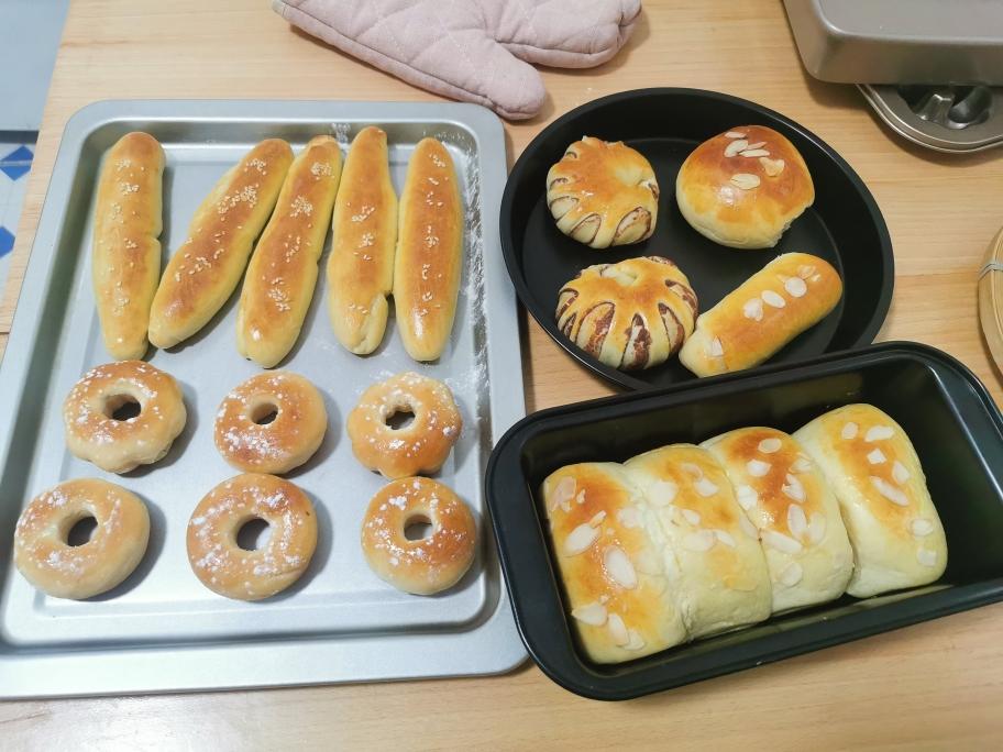 纯奶手撕吐司的做法 步骤1